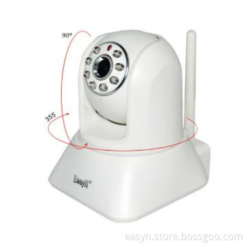 Newest H.264 wireless security camera pan tilt with wps function